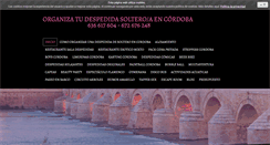 Desktop Screenshot of despedidascordoba.com